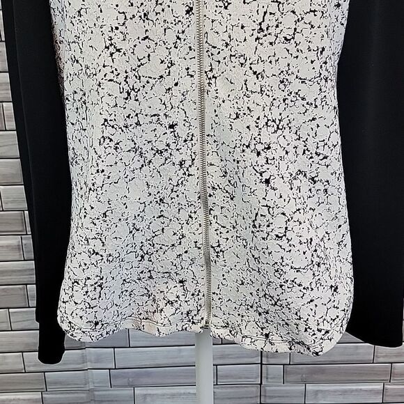 Ravel black and white full zip jacket Size M - Picture 3 of 11